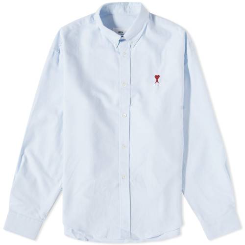 A~Ep _E S IbNXtH[h XJC F u[ INXtH[hVc Y y AMI PARIS AMI PARIS BUTTON DOWN LOGO OXFORD SHIRT / SKY BLUE z Yt@bV gbvX