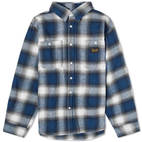 X^C F lCr[ Y y STAN RAY STAN RAY CHECK FLANNEL SHIRT / NAVY PLAID z Yt@bV gbvX