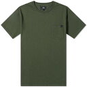 エドウイン Tシャツ 緑 グリーン メンズ 【 EDWIN POC