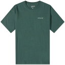 Tシャツ 緑 グリーン メンズ 【 LAST RESORT AB LAST RESORT AB ATLAS MONOGRAM T-SHIRT / DARK GREEN 】 メンズファッション トップス カットソー