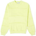 クラシック クルー スウェット スウェットトレーナー レディース 【 SUNNEI PANELS CLASSIC CREW SWEAT / LIMEADE 】 レディースファッション トップス ニット セーター