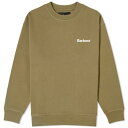 バブアー クルー スウェットシャツ トレーナー ミッド オリーブ スウェットトレーナーSHIRT メンズ 【 BARBOUR OS NICHOLAS CREW SWEATSHIRT / MID OLIVE 】 メンズファッション トップス ニット セーター