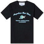 Tシャツ 黒色 ブラック メンズ 【 JUNGLES JUNGLES JUNGLES ANYWHERE BUT HERE T-SHIRT / BLACK 】 メンズファッション トップス カットソー