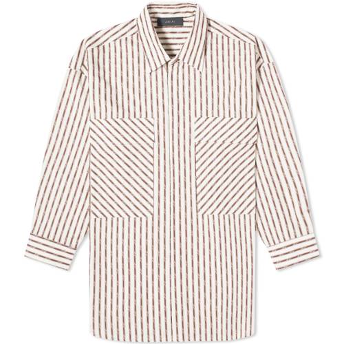 アミリ レディース 【 AMIRI DOUBLE POCKET WORKWEAR SHIRT / ALABASTER 】 レディースファッション トップス