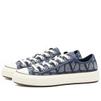 ヴァレンティノ アイコン 靴 スニーカー デニム 青色 ブルー メンズ 【 VALENTINO ICON LOW TOP SNEAKER / DENIM BLUE 】