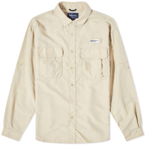 J[L Y y THISISNEVERTHAT FISHING SHIRT / KHAKI z Yt@bV gbvX