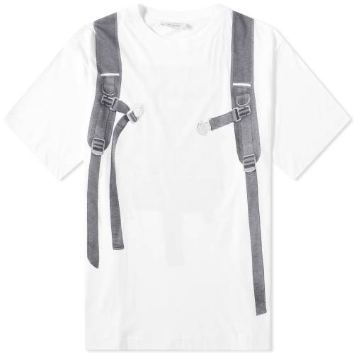 楽天スニケスオフホワイト バックパック バッグ リュックサック スケート Tシャツ 白色 ホワイト メンズ 【 OFF-WHITE BACKPACK SKATE T-SHIRT / WHITE 】 メンズファッション トップス カットソー