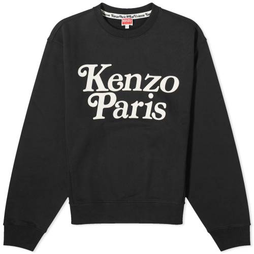 ケンゾー クラシック クルー スウェット 黒色 ブラック スウェットトレーナー メンズ 【 KENZO X VERDY CLASSIC CREW SWEAT / BLACK 】 メンズファッション トップス ニット セーター