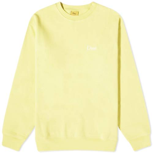 クラシック ロゴ クルー スウェット スウェットトレーナー メンズ 【 DIME CLASSIC SMALL LOGO CREW SWEAT / DARK NEON 】 メンズファッション トップス ニット セーター