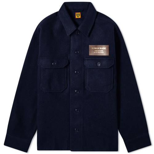 yX[p[SALE6/11[2zq[}Ch F lCr[ Y y HUMAN MADE HUMAN MADE WOOL CPO OVERSHIRT / NAVY z Yt@bV gbvX