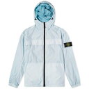 ストーンアイランド ストーンアイランド フード付 ジャケット スカイ 青色 ブルー フード付ジャケット メンズ 【 STONE ISLAND STONE ISLAND CRINKLE REPS HOODED JACKET / SKY BLUE 】 メンズファッション コート