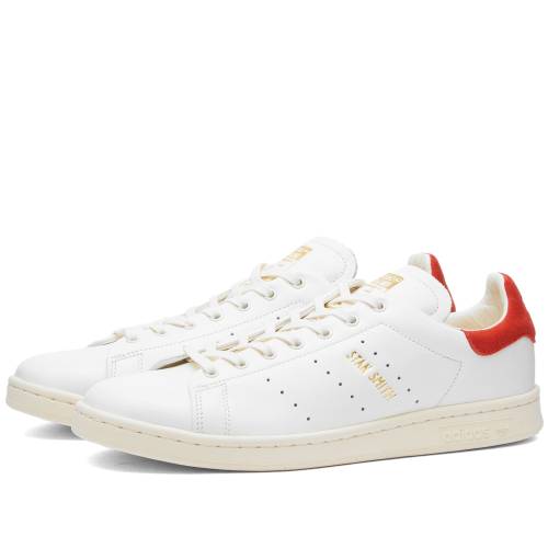 アディダス 白色 ホワイト クリーム 赤 レッド スタンスミス スニーカー メンズ 【 ADIDAS STAN SMITH LUX / CLOUD WHITE CREAM WHITE RED 】