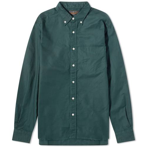 r[X _E \bh IbNXtH[h  O[ INXtH[hVc Y y BEAMS PLUS BEAMS PLUS BUTTON DOWN SOLID OXFORD SHIRT / GREEN z Yt@bV gbvX