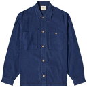 tH[N F lCr[ Y y FOLK MICROCHECK CORD SHIRT END EXCLUSIVE / MIDNIGHT NAVY z Yt@bV gbvX