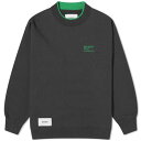 ダブルタップス クルー スウェット 黒色 ブラック スウェットトレーナー メンズ 【 WTAPS 28 CONTRAST CREW SWEAT / BLACK 】 メンズファッション トップス ニット セーター