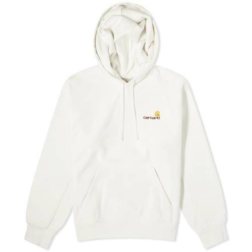 カーハート ダブリューアイピー フード付 スクリプト クルー スウェット スウェットトレーナー メンズ 【 CARHARTT WIP CARHARTT WIP HOODED AMERICAN SCRIPT CREW SWEAT / WAX 】 メンズファッション トップス