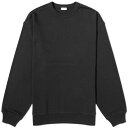 クルー スウェット 黒色 ブラック スウェットトレーナー メンズ 【 DRIES VAN NOTEN DRIES VAN NOTEN HAX CREW SWEAT / BLACK 】 メンズファッション トップス ニット セーター