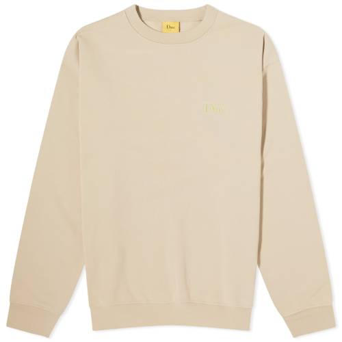 クラシック ロゴ クルー スウェット 砂色 サンド スウェットトレーナー メンズ 【 DIME CLASSIC SMALL LOGO CREW SWEAT / SAND 】 メンズファッション トップス ニット セーター