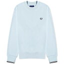 フレッドペリー フレッドペリー クルー スウェット スウェットトレーナー メンズ 【 FRED PERRY FRED PERRY CREW SWEAT / LIGHT ICE 】 メンズファッション トップス ニット セーター