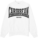 クルー スウェット 白色 ホワイト スウェットトレーナー レディース 【 BOTTER CARIBBEAN COUTURE CREW SWEAT / WHITE 】 レディースファッション トップス ニット セーター