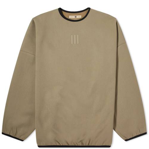 アディダス アスレチックス クルー スウェット フィアーオブゴッド スウェットトレーナー メンズ 【 ADIDAS X FEAR OF GOD ATHLETICS CREW SWEAT / CLAY 】 メンズファッション コート ジャケット