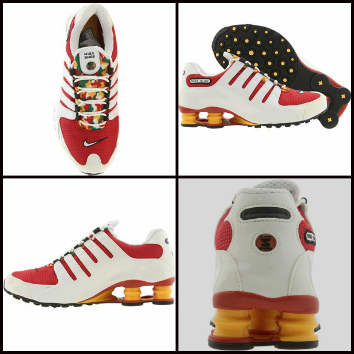 ★訳あり【あす楽】NIKE ナイキ レディース SHOX ショックス NZ VARSITY RED 赤 レッド PINE GREEN 緑 グリーン ナイキ PRO GOLD WHITE 白 ホワイト シューズ ナイキ