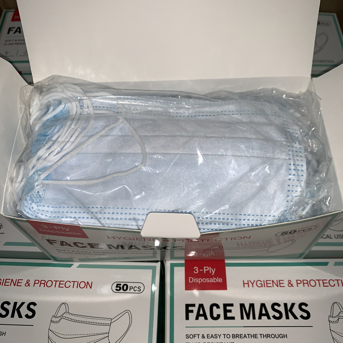 【あす楽】【50枚入マスク】男女兼用 大人用 3層構造 プリーツタイプ ノーズワイヤー 使い捨て 衛生 保護 レギュラーサイズ ウイルス 予防 スニーカーケースのコロナ対策