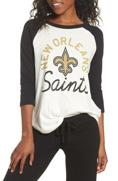 nfl new orleans saints raglan tee t ニュー セインツ ラグラン シャツ トップス ブラウス レディースファッション