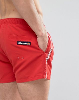 EllesseエレッセSwimShortsショーツinRed赤?レッドWithTaping