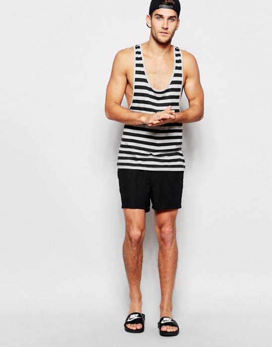 ASOSエイソスShortLengthSwimShortsショーツInBlack