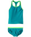 ナイキキッズ ソリッド レーサーバック タンキニ Nike Kids Solid Racerback Tankini (Big Kids)
