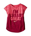 ナイキキッズ ヘザー グレート ショーツ ハーフパンツ スリーブ Tシャツ Nike Kids Heather Already Great Short Sleeve Tee (Little Kids)