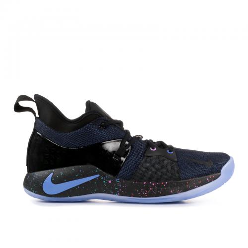 ナイキ 青 ブルー メンズ 男性用 スニーカー メンズ靴 靴 【 NIKE BLUE PG 2 PLAYSTATION BLACK RACER 】