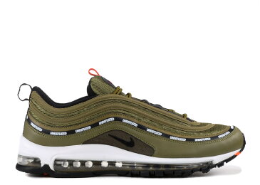 ナイキ エアー マックス 銀色 シルバー メンズ 男性用 靴 メンズ靴 スニーカー 【 NIKE AIR MAX 97 OG UNDFTD UNDEFEATED MILITIA GREEN METALLIC SILVER 】