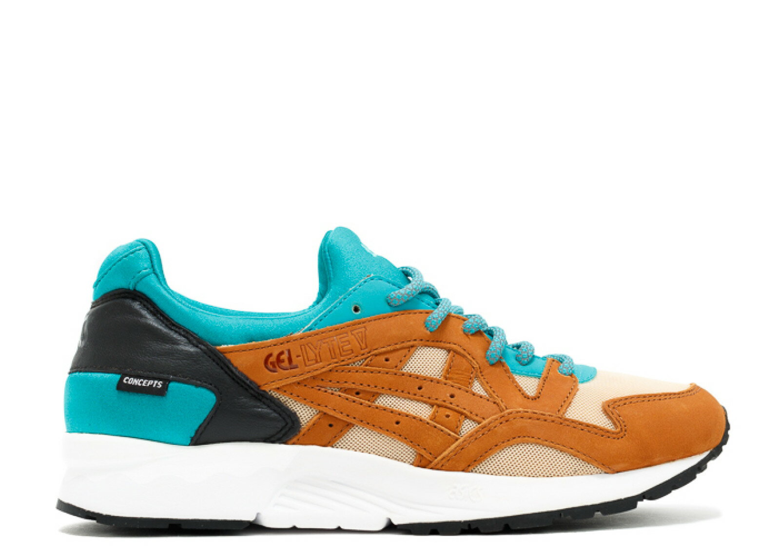 アシックス ゲル ミックス マッチ メンズ 男性用 メンズ靴 靴 スニーカー 【 ASICS GEL LYTE 5 CONCEPTS MIX MATCH CHESTNUT TEAL 】