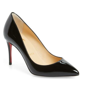 トー ポンプ 黒 ブラック シューズ 靴 パンプス レディース靴 【 PUMP BLACK CHRISTIAN LOUBOUTIN PIGALLE FOLLIES POINTY TOE 】