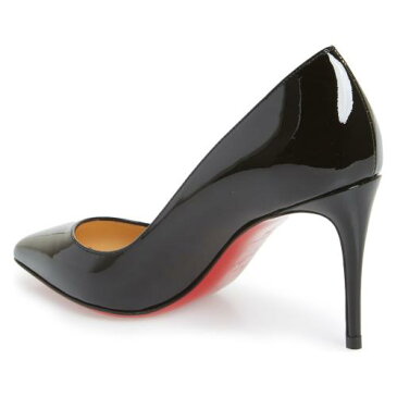 トー ポンプ 黒 ブラック シューズ 靴 パンプス レディース靴 【 PUMP BLACK CHRISTIAN LOUBOUTIN PIGALLE FOLLIES POINTY TOE 】