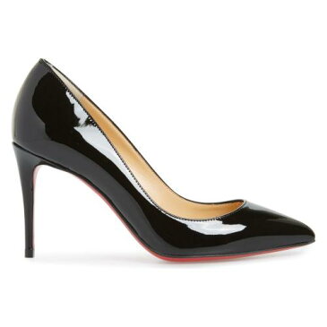 トー ポンプ 黒 ブラック シューズ 靴 パンプス レディース靴 【 PUMP BLACK CHRISTIAN LOUBOUTIN PIGALLE FOLLIES POINTY TOE 】