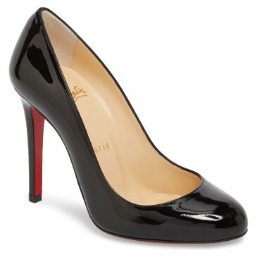 ポンプ 黒 ブラック シューズ 靴 パンプス レディース靴 【 PUMP BLACK CHRISTIAN LOUBOUTIN FIFILLE 】
