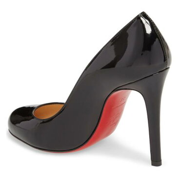 ポンプ 黒 ブラック シューズ 靴 パンプス レディース靴 【 PUMP BLACK CHRISTIAN LOUBOUTIN FIFILLE 】