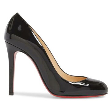 ポンプ 黒 ブラック シューズ 靴 パンプス レディース靴 【 PUMP BLACK CHRISTIAN LOUBOUTIN FIFILLE 】