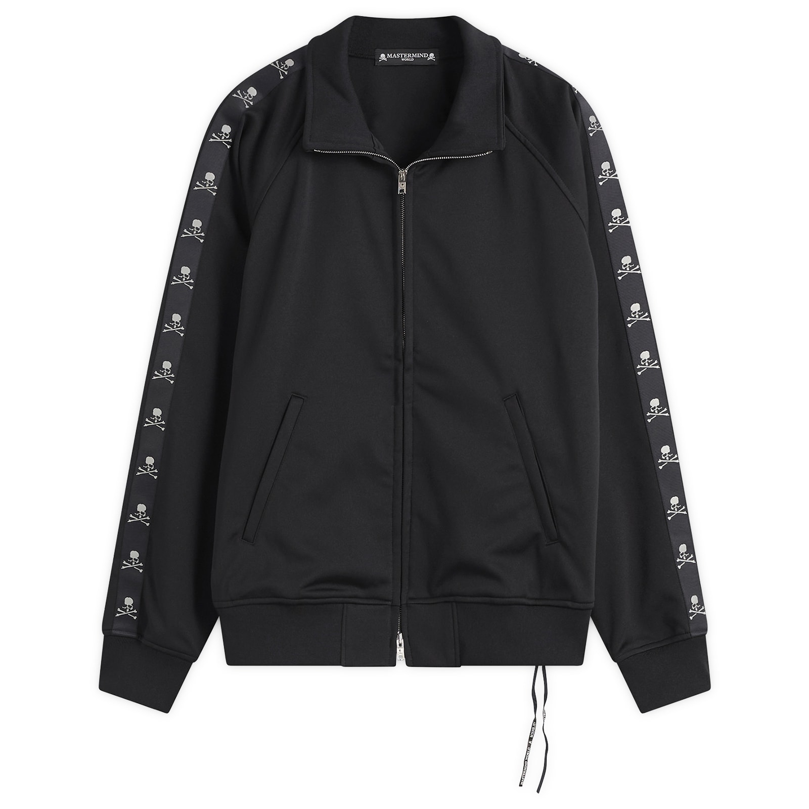 マスターマインドワールド MASTERMIND WORLD 【 Side Taped Track Jacket 】 トラックジャケット Black 黒色 ブラック