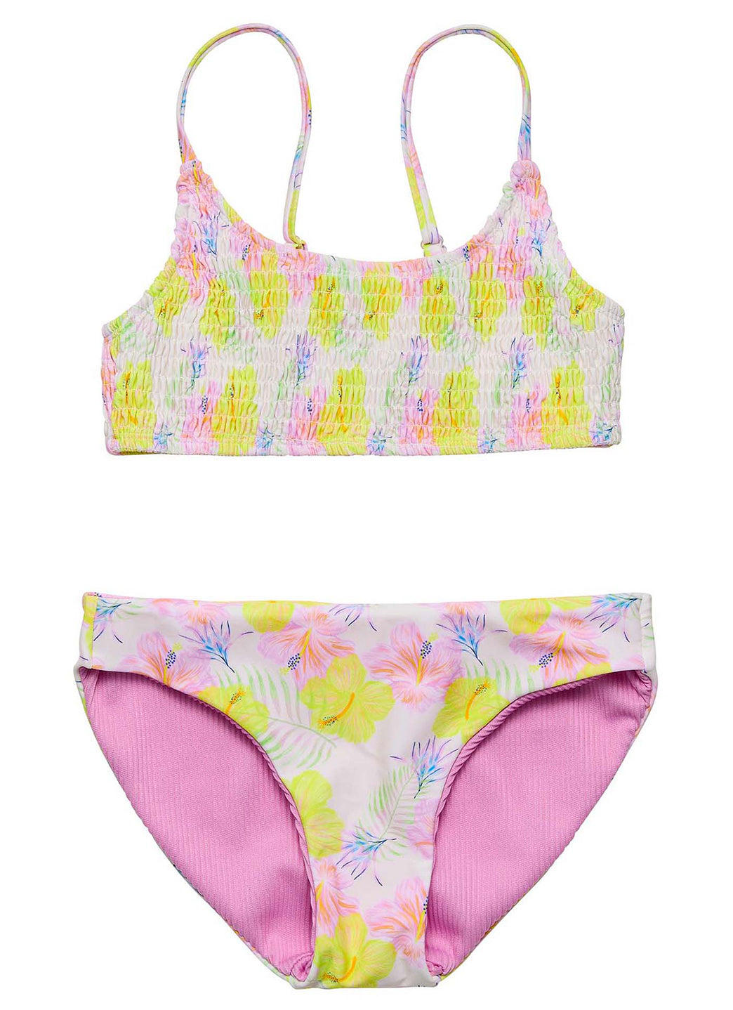 ブランド名Snapper Rock性別Kids商品名Snapper Rock Aloha Vacay キッズ ツーピースビキニ 水着 サステナブルカラーMultiSnapper Rock Girls' Aloha Vacay Sustainable Two Piece Bikini Set (Big Kid) この度、お客様にご紹介いたしますのは、アクティブで元気いっぱいの女の子たちのための特別な一着、「Snapper Rock Girls' Aloha Vacay Sustainable Two Piece Bikini Set (Big Kid)」です。太陽が降り注ぐビーチや煌めくプールサイドで、お子様の笑顔を一層輝かせる、機能性とデザイン性を兼ね備えたビキニセットでございます。 ■ 商品説明・スペック 「Snapper Rock Girls' Aloha Vacay Sustainable Two Piece Bikini Set」は、その名の通り、ハワイアンな「アロハバケーション」をテーマにした、明るく楽しいデザインが特徴のツーピースビキニセットでございます。鮮やかな色彩で描かれたトロピカルな花々や葉のモチーフは、南国のリゾート感を演出し、お子様の心を躍らせることでしょう。トップは動きやすさを考慮したデザインで、適度なホールド感と快適な着心地を提供します。ショーツはウエスト部分にフリルやリボンといった可愛らしいアクセントがあしらわれ、女の子らしい魅力が随所に光ります。また、ビッグキッズ向けにデザインされており、成長期の女の子のボディラインに自然にフィットし、安心して水遊びを楽しんでいただけるよう配慮されています。 素材には、環境への配慮を追求したサステナブルな生地を採用しております。高品質なリサイクルポリエステルと伸縮性豊かなエラスタンを混紡することで、肌触りの良い柔らかな質感と、水中での優れた伸縮性を両立させました。これにより、お子様がどれだけ活発に動き回っても、常に快適なフィット感を維持します。さらに、UPF50+という最高レベルの紫外線保護指数を備えており、強い日差しからお子様のデリケートな肌をしっかりと守ります。塩素や海水による劣化にも強く、速乾性にも優れているため、お手入れも簡単で、長くご愛用いただける耐久性も兼ね備えております。デザイン性、機能性、そして持続可能性という三つの要素が高次元で融合した、まさに理想的なスイムウェアと言えるでしょう。 ■ ブランド「Snapper Rock」の特徴・こだわり Snapper Rockは、ニュージーランド発祥のキッズ向けスイムウェアブランドでございます。設立以来、「子供たちの肌を太陽の有害な紫外線から守りながら、海やプールでの遊びを最大限に楽しませる」という揺るぎない哲学のもと、高品質な製品を作り続けてまいりました。ブランドの最大のこだわりは、すべての製品にUPF50+の紫外線保護機能を標準装備している点でございます。これは、有害な紫外線を98%以上カットすることを意味し、お子様の肌を日焼けから守るだけでなく、長期的な皮膚へのダメージリスクを軽減することにも貢献します。 また、Snapper Rockは、デザイン性にも一切の妥協を許しません。世界中のトレンドを取り入れつつ、子供たちが心から喜ぶようなカラフルで遊び心溢れるデザインを提案し続けております。本製品「Aloha Vacay」も、そのブランド哲学とデザインへの情熱が具現化された一着でございます。そして、近年特に力を入れているのが「サステナビリティ」への取り組みです。地球環境への影響を最小限に抑えるため、可能な限りリサイクル素材を使用し、持続可能な生産プロセスを追求しております。Snapper Rockは、お子様たちの現在の楽しみだけでなく、未来の地球環境をも見据えたブランドとして、世界中の親御様から高い信頼を得ております。 ■ 利用シーン・シチュエーション この「Snapper Rock Girls' Aloha Vacay Sustainable Two Piece Bikini Set (Big Kid)」は、多岐にわたる夏のシーンで大活躍いたします。 ・家族での海外旅行や国内のリゾート地でのバカンスに最適です。南国の雰囲気とマッチするアロハ柄は、思い出に残る写真撮影にもぴったりです。 ・友人や家族とのビーチパーティーやプールサイドでのBBQなど、カジュアルな集まりでのおしゃれ着としても注目を集めることでしょう。 ・学校のプール授業やサマーキャンプ、地域の水泳教室など、日常的な水遊びの場面でも、その高い機能性がお子様をサポートします。 ・ウォーターパークやテーマパークのプールエリアで、アクティブにアトラクションを楽しむ際にも、快適なフィット感と動きやすさを提供します。 ・夏の旅行やイベントに持参すれば、お子様がどこでも主役になれるような華やかさと、安心感を同時に提供いたします。このビキニセットがあれば、どんな水辺のシーンでも、お子様は自信を持って、最高の笑顔で過ごせることでしょう。 ■ コーディネート・合わせ方の提案 「Snapper Rock Girls' Aloha Vacay Sustainable Two Piece Bikini Set」は、単体で着用しても十分に魅力的ですが、いくつかのアイテムと組み合わせることで、さらに幅広いコーディネートをお楽しみいただけます。 ・【紫外線対策を強化】同じSnapper RockブランドのUPF50+ラッシュガードを上に羽織れば、日差しが強い時間帯でも安心して水遊びを楽しめます。色合いを合わせたラッシュガードを選べば、統一感のあるおしゃれなスタイルが完成します。 ・【ビーチサイドスタイル】大きめのつばのビーチハットやUVカット機能付きのサングラスを合わせれば、日焼け対策をしながらリゾート感溢れるスタイルに。足元は水に強いビーチサンダルやウォーターシューズをチョイスしてください。 ・【普段使いにも】プールやビーチからの帰り道には、軽やかなTシャツやショートパンツを上に重ね着すれば、そのまま街歩きもできるカジュアルなサマーコーディネートに。濡れた水着の上からでも快適に着用できる吸水速乾性のある素材のウェアがおすすめです。 ・【小物で差をつける】水着の柄や色に合わせたビーチバッグ、タオル、ヘアアクセサリーなどをプラスすることで、全体の統一感と個性を際立たせることができます。カラフルな柄を活かし、他のアイテムはシンプルな無地を選ぶとバランスが良くなります。 ■ ターゲットユーザー・おすすめの方 この「Snapper Rock Girls' Aloha Vacay Sustainable Two Piece Bikini Set (Big Kid)」は、以下のようなお客様に特におすすめいたします。 ・小学校高学年から中学生にかけての、おしゃれに敏感で活動的な女の子。 ・お子様の肌を紫外線からしっかりと守りたいと考える、安全意識の高い親御様。 ・環境問題に関心があり、サステナブルな製品選びを心がけているご家庭。 ・夏のバカンスや旅行を計画中で、リゾート地に映える素敵なスイムウェアを探している方。 ・機能性だけでなく、デザイン性にもこだわりたいと考える、ファッション感度の高いお客様。 ・頻繁に水遊びをする機会があり、耐久性があり、お手入れがしやすい水着を求めている方。 Snapper Rockのビキニは、お子様の成長とともに変化するニーズにも応える、まさに理想的な選択肢でございます。 ■ 購入者様へのメリット・魅力 「Snapper Rock Girls' Aloha Vacay Sustainable Two Piece Bikini Set (Big Kid)」をご購入いただくことで、お客様には多岐にわたるメリットと魅力がございます。 ・【お子様の安心と安全】UPF50+という最高レベルの紫外線保護機能により、強い日差しからお子様のデリケートな肌を守り、日焼けや紫外線によるダメージのリスクを軽減します。親御様は、お子様が水辺で思いっきり遊ぶ姿を、安心して見守ることができます。 ・【最高の着心地と自由な動き】伸縮性に優れた素材と計算されたデザインにより、お子様は水中で自由に動き回り、遊びに集中できます。肌触りも優しく、長時間着用しても快適さを保ちます。 ・【環境への貢献】リサイクルポリエステルなどのサステナブル素材を使用しているため、製品を通じて環境保護に貢献しているという満足感を得られます。お子様にも環境意識を育む良いきっかけとなるでしょう。 ・【長期間ご愛用いただける品質】塩素や海水に強く、速乾性にも優れているため、繰り返しのお洗濯にも耐え、美しい発色と形状を長く保ちます。コストパフォーマンスの面でも優れております。 ・【お子様の自信と笑顔】「Aloha Vacay」をテーマにした鮮やかで可愛らしいデザインは、お子様の気分を高揚させ、水辺で輝く自信を与えます。お気に入りの水着を着ることで、お子様の笑顔は一層輝き、夏の思い出がより一層豊かなものになるでしょう。 ・【ブランドへの信頼】Snapper Rockは、キッズスイムウェアの専門ブランドとして、世界中で高い評価と信頼を得ております。その確かな品質とブランド哲学は、お客様に安心感を提供いたします。 「Snapper Rock Girls' Aloha Vacay Sustainable Two Piece Bikini Set (Big Kid)」は、お子様の夏の冒険を、安全に、そしてスタイリッシュに彩るための最高のパートナーでございます。この特別なビキニセットで、お子様の忘れられない夏の思い出を創造しませんか。※画像はイメージです