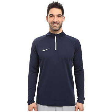 ナイキ ドライ ジップ サッカー ドリル トップ メンズ 男性用 メンズファッション スウェット 【 NIKE SOCCER DRY 1 4 ZIP DRILL TOP OBSIDIAN WHITE 】