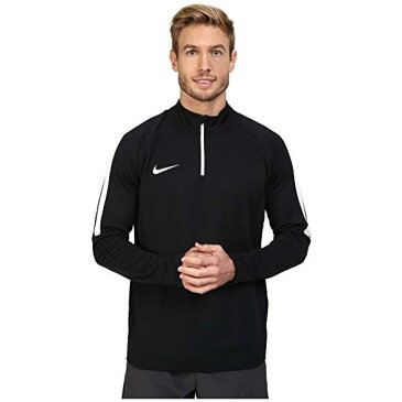 ナイキ ドライ ジップ サッカー ドリル トップ メンズ 男性用 トップス メンズファッション 【 NIKE SOCCER DRY 1 4 ZIP DRILL TOP BLACK WHITE 】