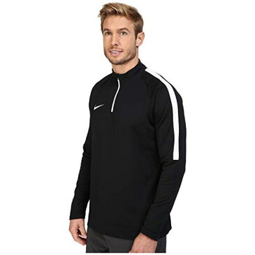 ナイキ ドライ ジップ サッカー ドリル トップ メンズ 男性用 トップス メンズファッション 【 NIKE SOCCER DRY 1 4 ZIP DRILL TOP BLACK WHITE 】