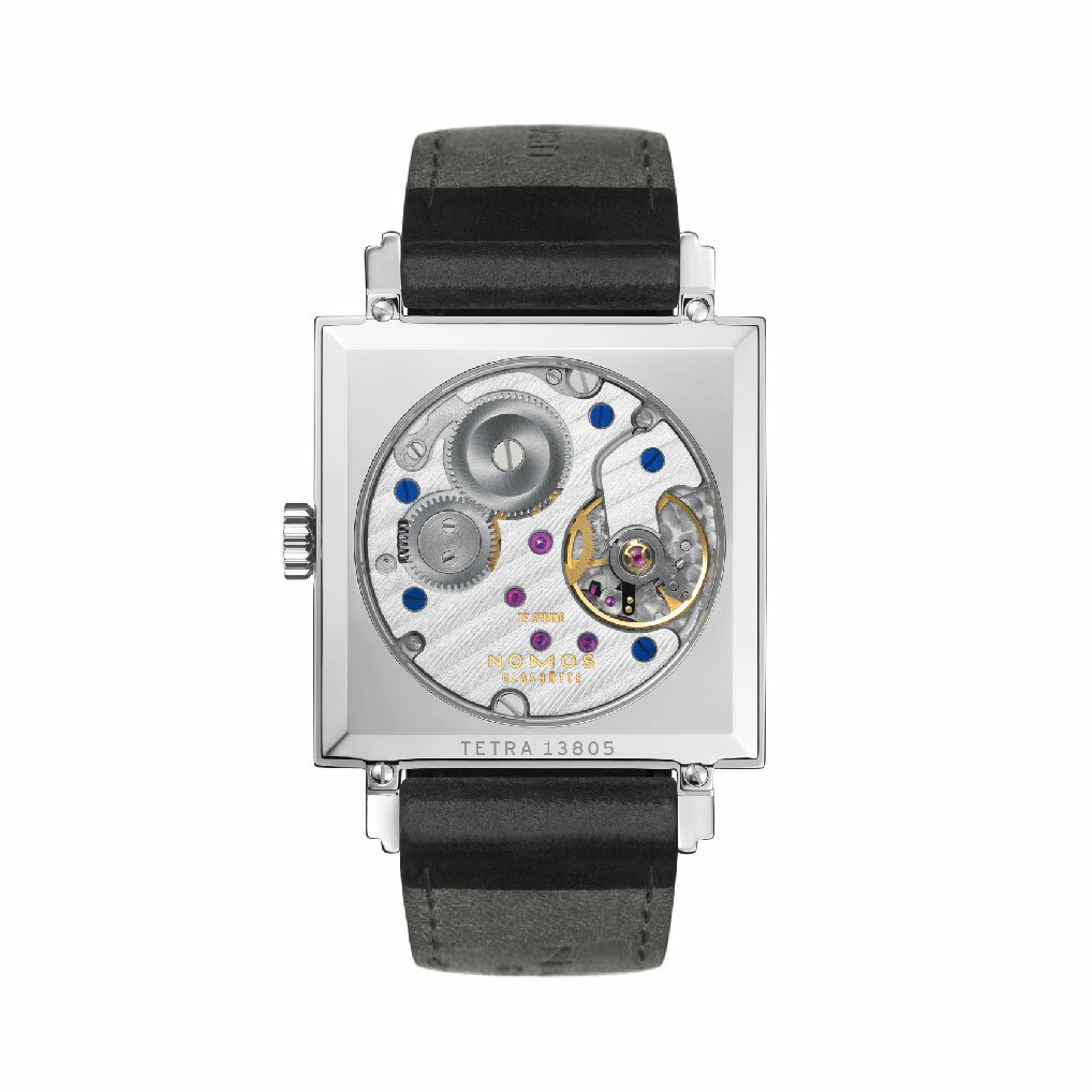 ノモスグラスヒュッテ　テトラ　TT1A1W2L　NOMOS Glashütte　Tetra　29mmスクエア　手巻き　ドイツ製　機械式腕時計　406