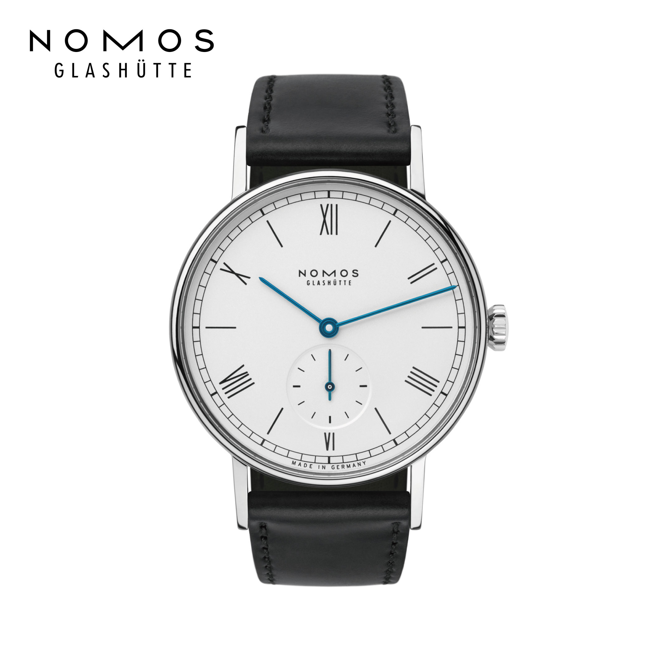 ノモスグラスヒュッテ　ラドウィッグ　LD1A2W2　205　NOMOS Glashütte　Ludwig　35mm　手巻き　ドイツ製　機械式腕時計　FINEBOYS PLUS 時計　ファインボーイズプラス　掲載