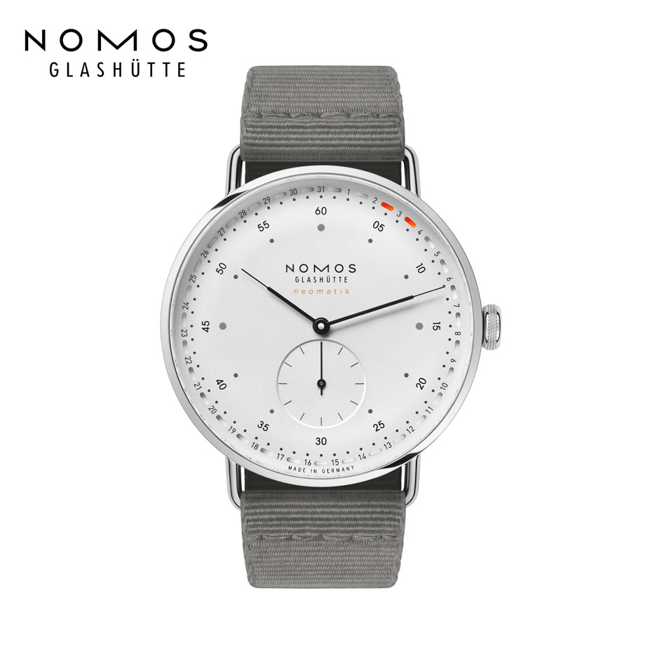 ノモスグラスヒュッテ　メトロ ネオマティック 41 アップデイト MT161014W2　NOMOS Glashütte　Metro 41 neomatik update 　40.5mm　自動巻き　ドイツ製　機械式腕時計 1165