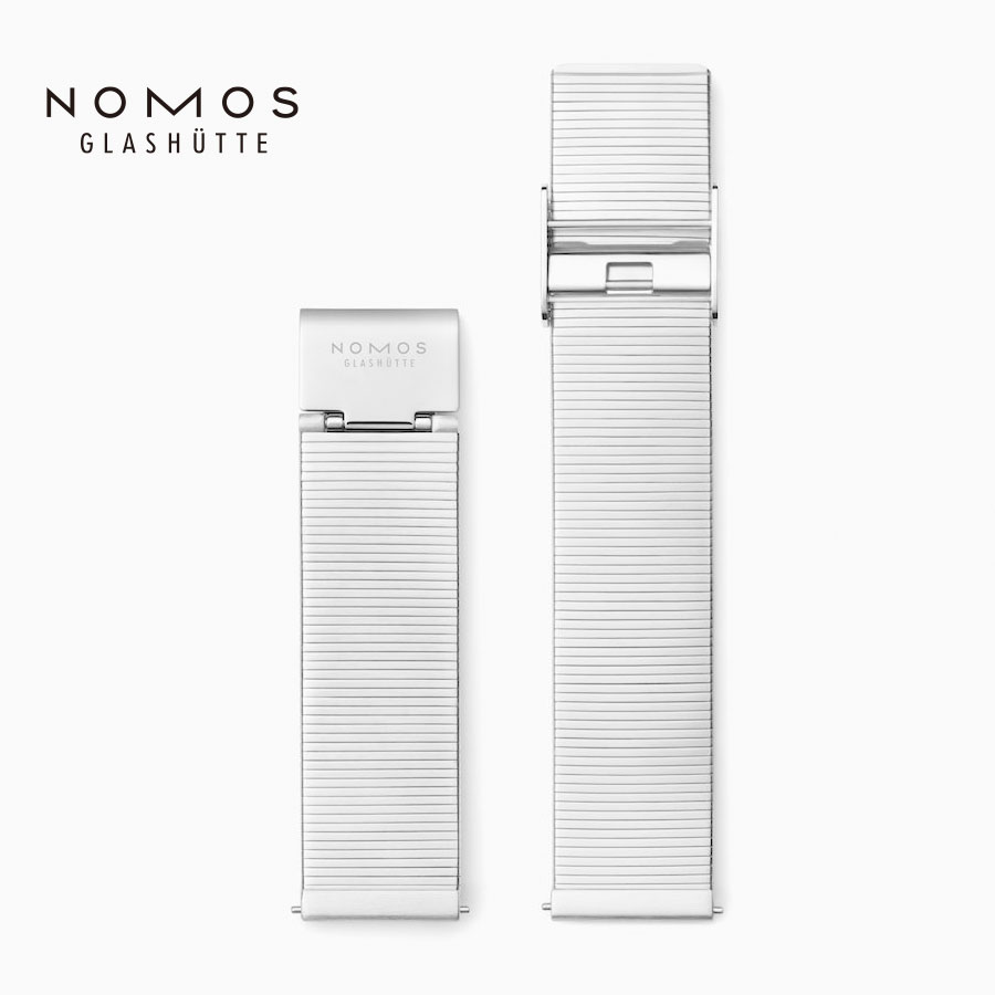 楽天Watch Concierge Fortune SquareNOMOS Glashutte ノモスグラスヒュッテ ノモス メタルブレスレット NOMOS metal bracelet 交換ベルト ストラップ